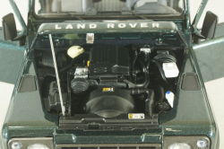 Land Rover Defender 90 Adventure 2007, green, 08901G,  Kyosho 1:18