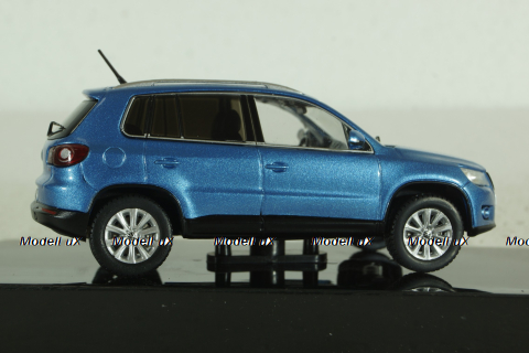Volkswagen Tiguan 2007, blue, VW Tiguan, CLC574, IXO 1:43