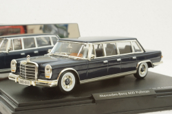 Mercedes 600 Pullman, blue 1966, 28602, Vitesse 1:43 