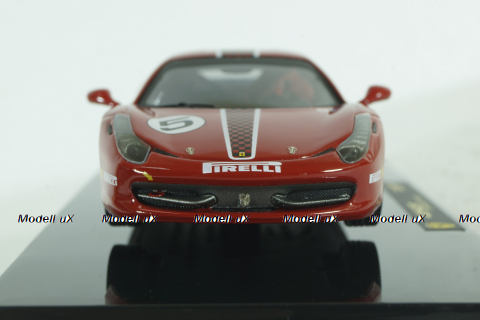 Ferrari 458 Challenge, red, X5504, Hot Wheels Elite 1:43