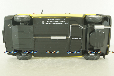 Ваз-2108 Милиция Lada Samara 1987, DC18003TP1YB, Premium Scale Models 1:18
