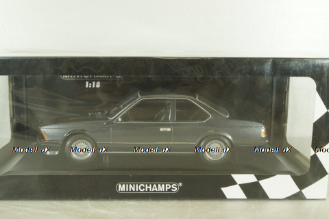 BMW 635 CSI (E24) 1982 grey metallic, 155028106, Minichamps  1:18