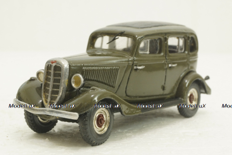 Газ-11-73, черный, 1:43