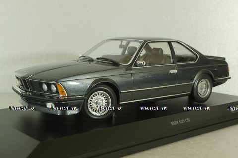 BMW 635 CSI (E24) 1982 grey metallic, 155028106, Minichamps  1:18