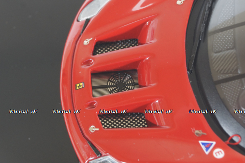 Ferrari 458 Italia GT2, red, X2861, Hot Wheels Elite 1:43