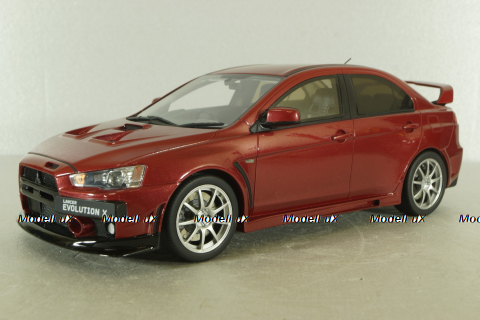Mitsubishi Lancer Evolution X FQ 400, red, 1084, OTTO 1:18