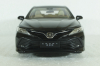 Toyota Camry (XV80) 8-generation, 2018 black, Paudi 1:18