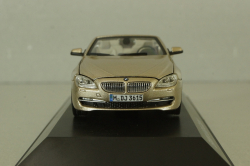 BMW 650i Cabrio (F12) 2010, gold, 80432167080, Jadi 1:43