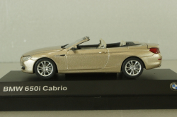 BMW 650i Cabrio (F12) 2010, gold, 80432167080, Jadi 1:43