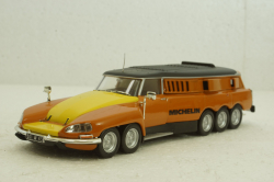 Citroen DS PLR Michelin Testcar Mille Pattes 1972, Altaya 1:43