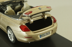 BMW 650i Cabrio (F12) 2010, gold, 80432167080, Jadi 1:43