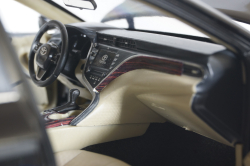 Toyota Camry (XV80) 8-generation, 2018 black, Paudi 1:18