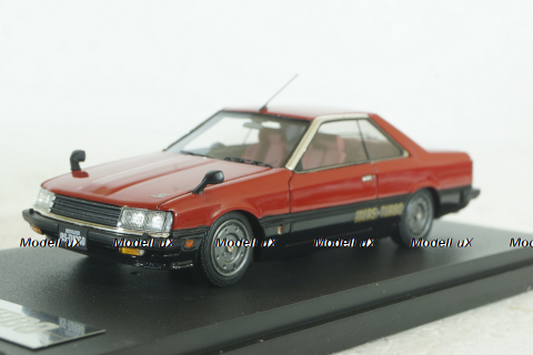Nissan Skyline Hardtop 2000 RS-Turbo, red/black,PM4380ARK,  Mark43 1:43