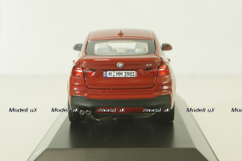 BMW X4 red, 80422348789, Herpa 1:43