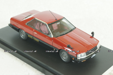 Nissan Skyline Hardtop 2000 RS-Turbo, red/black,PM4380ARK,  Mark43 1:43