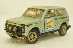 Ваз-2121 Нива, Ралли №321, Конверсии 1:43