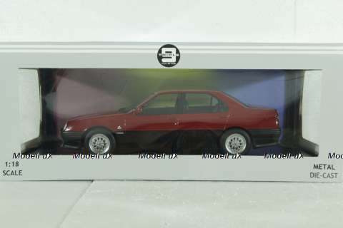 Alfa Romeo 164 Q4 1994, red, T9-1800321, Triple9 1:18