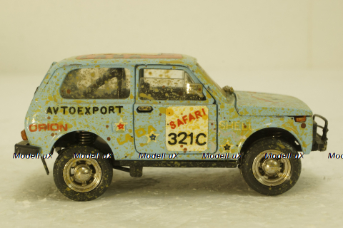 Ваз-2121 Нива, Ралли №321, Конверсии 1:43