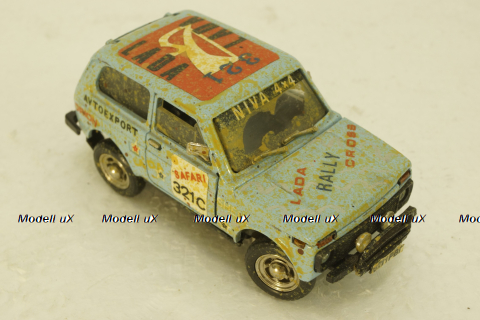Ваз-2121 Нива, Ралли №321, Конверсии 1:43