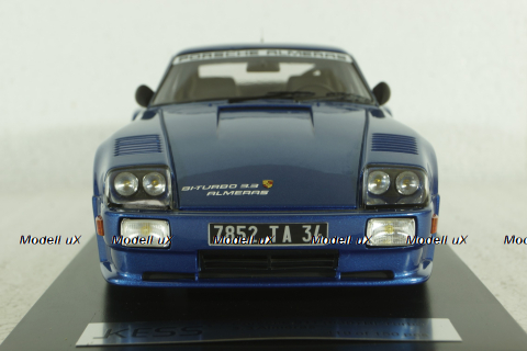 Porsche 930 BiTurbo 3.3 Almeras blue 1983, KE18005A, KESS 1:18