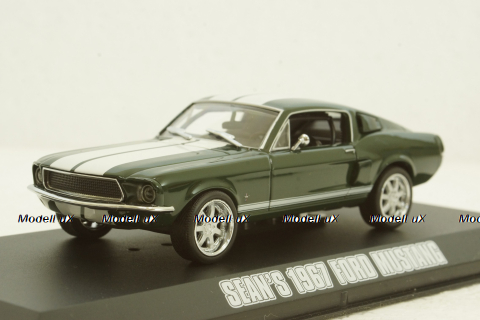 Ford Mustang 1967 Fast &Furious 6 (2013) из к/ф "Форсаж ", Greenlight  1:43