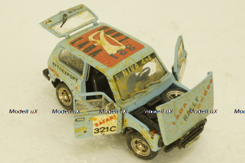 Ваз-2121 Нива, Ралли №321, Конверсии 1:43