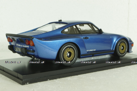 Porsche 930 BiTurbo 3.3 Almeras blue 1983, KE18005A, KESS 1:18