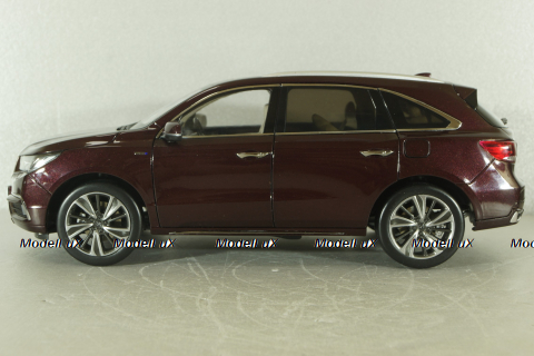 Acura MDX Sport Hybrid 2019, dark red, Paudi 1:18
