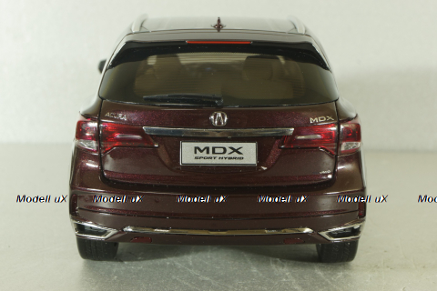 Acura MDX Sport Hybrid 2019, dark red, Paudi 1:18