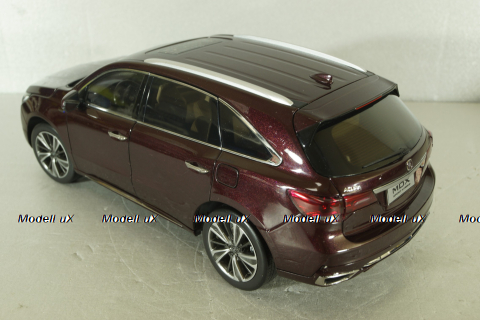Acura MDX Sport Hybrid 2019, dark red, Paudi 1:18