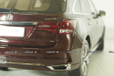 Acura MDX Sport Hybrid 2019, dark red, Paudi 1:18