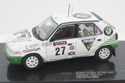 Skoda Felicia Kit Car, No.27, RAC Rally, P.Sibera/P.Gross, 1995, RAC364, IXO 1:43