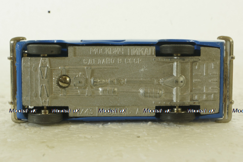 Москвич-412, А2, синий, Тантал/Радон 1:43