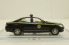 Mercedes S500 W221 black, милиция Украины, Конверсия 1:43