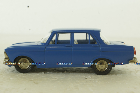 Москвич-412, А2, синий, Тантал/Радон 1:43