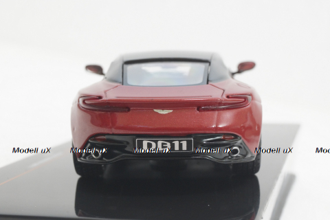 Aston Martin DB 11 (2016), metallic red, MOC296, Ixo 1:43