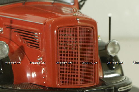 Mercedes L6600 fire engine with a crane, 03101, Schuco 1:43