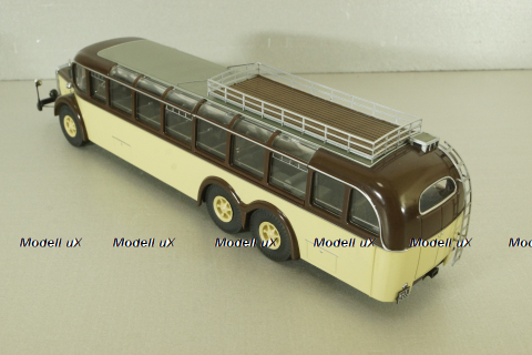 Mercedes O 10000 bus 1937, beige/brown, Premium Classixxs 1:43