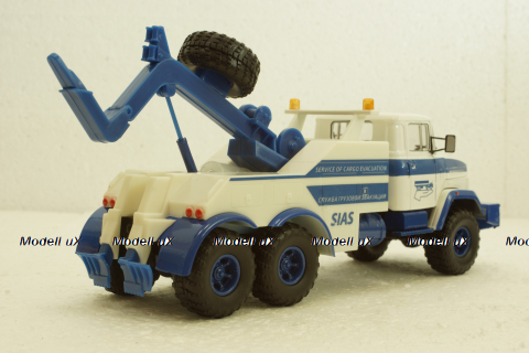 Краз-6322 БРО-200 Эвакуатор білий, Н947, Наш Автопром 1:43