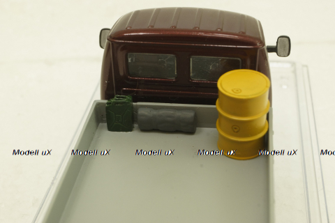 Газ-3302 Газель  бортовой, бордовый/серый, Конверсия 1:43