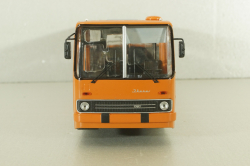 Ikarus-260.27 1985 автобус с планетарными дверьми, оранжевый/белый, Modellux 1:43