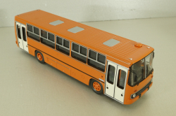 Ikarus-260.27 1985 автобус с планетарными дверьми, оранжевый/белый, Modellux 1:43