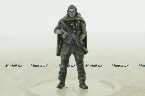 Фигурка солдат в маске, Vilen Model 1:43