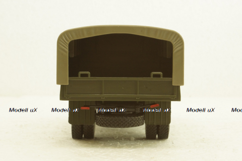 Маз-5334 борт з тентом, хакі, Н214, Наш Автопром 1:43