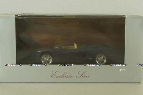 Ferrari Testarossa Cabriolet 1984, blue, Herpa 1:43