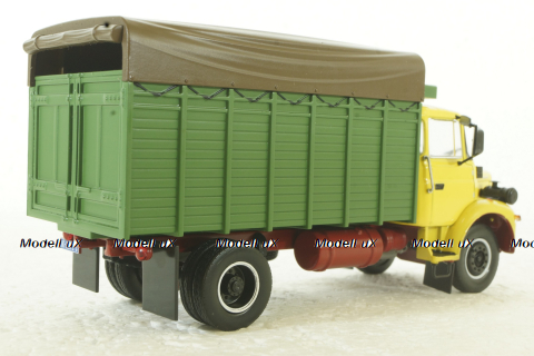 Berliet GL900 Truck CASSONATO 1976, Berliet Collection, Hachette 1:43