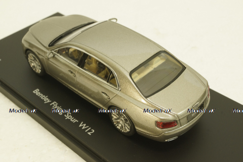 Bentley Flying Spur W12 pearl silver, BL1051, Kyosho 1:43