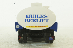 Berliet GLR8 M2 Tank truck Huiles Berliet year 1960 blue/white, Hachette 1:43