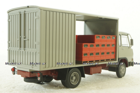 Berliet 560K Truck Trasporto Casse Aqua 2-ASSI 1974, Berliet Collection, Hachette 1:43