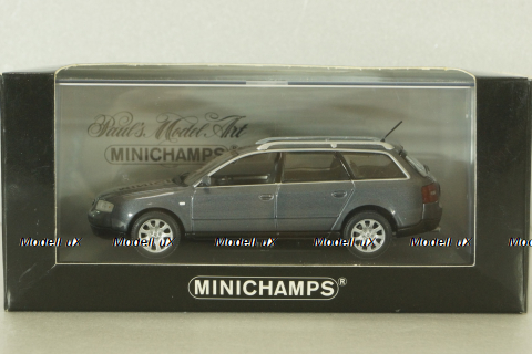  Audi A6 (C5) Avant 2001, grey, 430010211, Minichamps 1:43